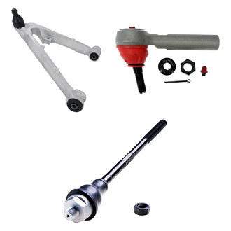 Dorman® - OE Solutions™ Front Driver Side Lower Control Arm and Tie Rod End Kit