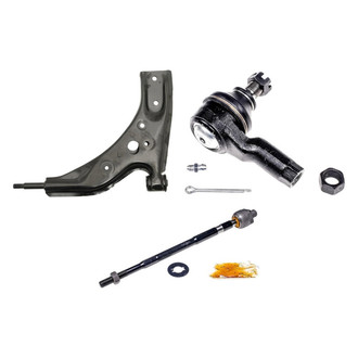 Dorman® - OE Solutions™ Front Driver Side Lower Control Arm and Tie Rod End Kit