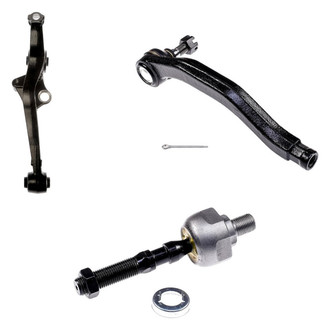 Dorman® - OE Solutions™ Front Driver Side Lower Control Arm and Tie Rod End Kit