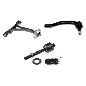 Dorman® - OE Solutions™ Front Driver Side Lower Control Arm and Tie Rod End Kit