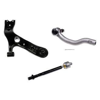 Dorman® - OE Solutions™ Front Driver Side Lower Control Arm and Tie Rod End Kit