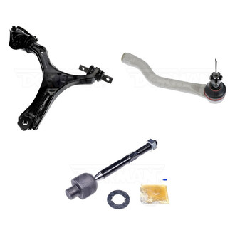 Dorman® - Mas Front Driver Side Lower Control Arm and Tie Rod End Kit