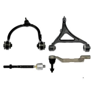 Dorman® - OE Solutions™ Front Passenger Side Lower and Upper Control Arm with Ball Joint and Tie Rod End Kit