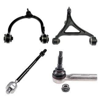 Dorman® - OE Solutions™ Front Passenger Side Lower and Upper Control Arm with Ball Joint and Tie Rod End Kit