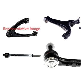 Dorman® - OE Solutions™ Front Passenger Side Lower and Upper Control Arm with Ball Joint and Tie Rod End Kit