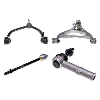 Dorman® - OE Solutions™ Front Passenger Side Lower and Upper Control Arm with Ball Joint and Tie Rod End Kit