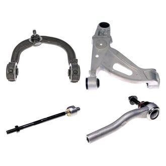 Dorman® - OE Solutions™ Front Passenger Side Lower and Upper Control Arm with Ball Joint and Tie Rod End Kit