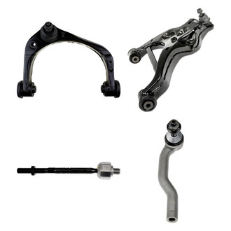 Dorman® - OE Solutions™ Front Passenger Side Lower and Upper Control Arm with Ball Joint and Tie Rod End Kit