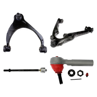 Dorman® - OE Solutions™ Front Passenger Side Lower and Upper Control Arm with Ball Joint and Tie Rod End Kit