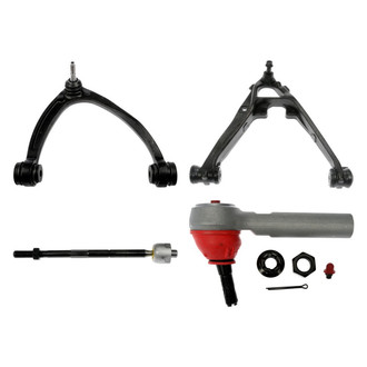 Dorman® - OE Solutions™ Front Passenger Side Lower and Upper Control Arm with Ball Joint and Tie Rod End Kit