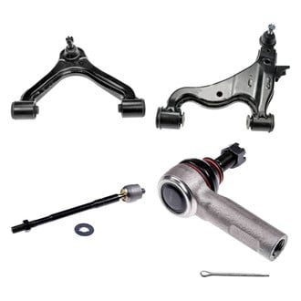 Dorman® - OE Solutions™ Front Passenger Side Lower and Upper Control Arm with Ball Joint and Tie Rod End Kit
