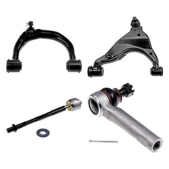 Dorman® - OE Solutions™ Front Passenger Side Lower and Upper Control Arm with Ball Joint and Tie Rod End Kit