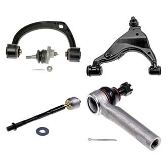 Dorman® - OE Solutions™ Front Passenger Side Lower and Upper Control Arm with Ball Joint and Tie Rod End Kit