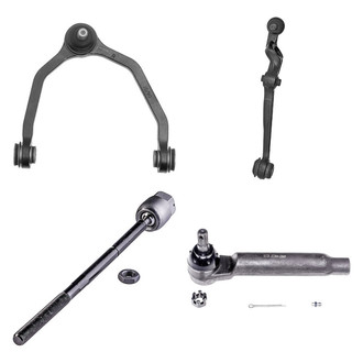 Dorman® - OE Solutions™ Front Passenger Side Lower and Upper Control Arm with Ball Joint and Tie Rod End Kit