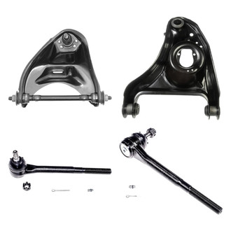 Dorman® - OE Solutions™ Front Passenger Side Lower and Upper Control Arm with Ball Joint and Tie Rod End Kit