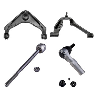 Dorman® - OE Solutions™ Front Passenger Side Lower and Upper Control Arm with Ball Joint and Tie Rod End Kit