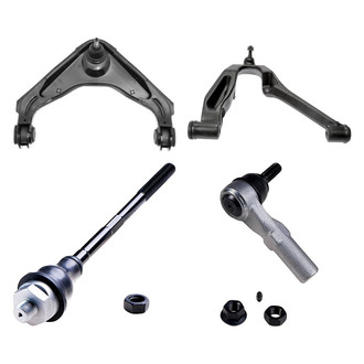 Dorman® - OE Solutions™ Front Passenger Side Lower and Upper Control Arm with Ball Joint and Tie Rod End Kit