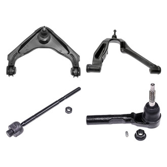 Dorman® - OE Solutions™ Front Passenger Side Lower and Upper Control Arm with Ball Joint and Tie Rod End Kit