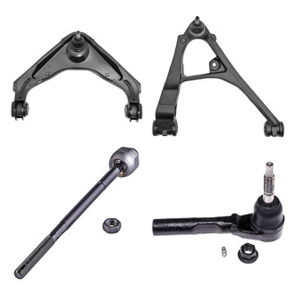 Dorman® - OE Solutions™ Front Passenger Side Lower and Upper Control Arm with Ball Joint and Tie Rod End Kit