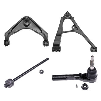 Dorman® - OE Solutions™ Front Passenger Side Lower and Upper Control Arm with Ball Joint and Tie Rod End Kit