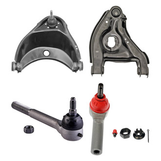 Dorman® - OE Solutions™ Front Passenger Side Lower and Upper Control Arm with Ball Joint and Tie Rod End Kit