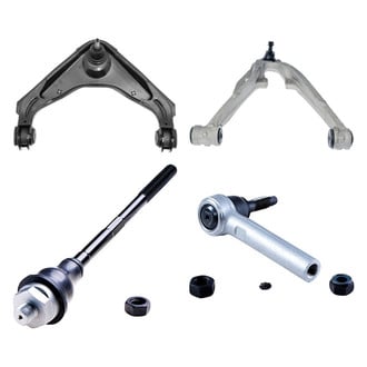 Dorman® - OE Solutions™ Front Passenger Side Lower and Upper Control Arm with Ball Joint and Tie Rod End Kit