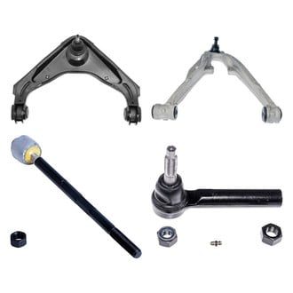 Dorman® - OE Solutions™ Front Passenger Side Lower and Upper Control Arm with Ball Joint and Tie Rod End Kit