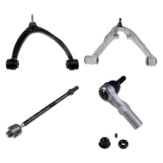 Dorman® - OE Solutions™ Front Passenger Side Lower and Upper Control Arm with Ball Joint and Tie Rod End Kit