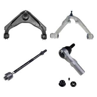 Dorman® - OE Solutions™ Front Passenger Side Lower and Upper Control Arm with Ball Joint and Tie Rod End Kit