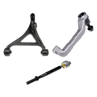Dorman® - OE Solutions™ Front Passenger Side Lower Control Arm with Ball Joint and Tie Rod End Kit