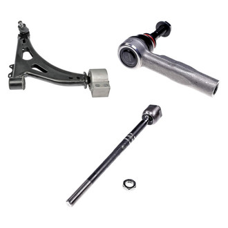 Dorman® - OE Solutions™ Front Passenger Side Lower Control Arm with Ball Joint and Tie Rod End Kit