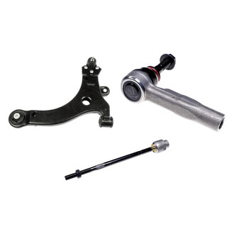 Dorman® - OE Solutions™ Front Passenger Side Lower Control Arm with Ball Joint and Tie Rod End Kit