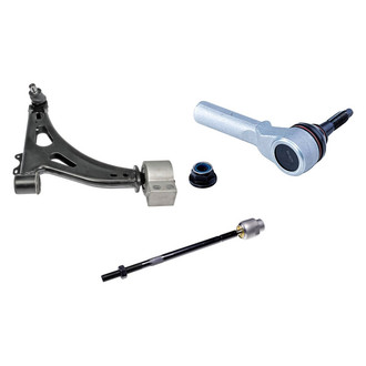Dorman® - OE Solutions™ Front Passenger Side Lower Control Arm with Ball Joint and Tie Rod End Kit