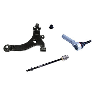 Dorman® - OE Solutions™ Front Passenger Side Lower Control Arm with Ball Joint and Tie Rod End Kit