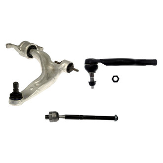 Dorman® - OE Solutions™ Front Passenger Side Lower Control Arm with Ball Joint and Tie Rod End Kit