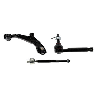 Dorman® - OE Solutions™ Front Passenger Side Lower Control Arm with Ball Joint and Tie Rod End Kit
