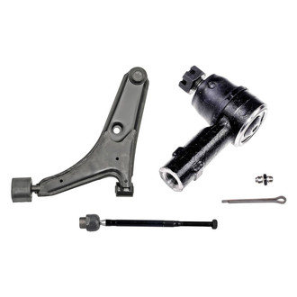 Dorman® - OE Solutions™ Front Passenger Side Lower Control Arm with Ball Joint and Tie Rod End Kit