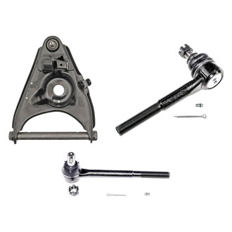 Dorman® - OE Solutions™ Front Passenger Side Lower Control Arm with Ball Joint and Tie Rod End Kit