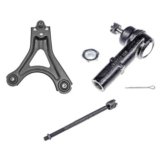 Dorman® - OE Solutions™ Front Passenger Side Lower Control Arm with Ball Joint and Tie Rod End Kit