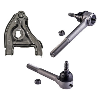 Dorman® - OE Solutions™ Front Passenger Side Lower Control Arm with Ball Joint and Tie Rod End Kit