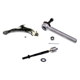 Dorman® - OE Solutions™ Front Passenger Side Lower Control Arm with Ball Joint and Tie Rod End Kit