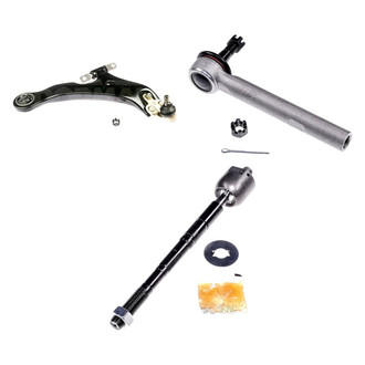 Dorman® - OE Solutions™ Front Passenger Side Lower Control Arm with Ball Joint and Tie Rod End Kit