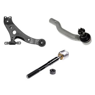 Dorman® - OE Solutions™ Front Passenger Side Lower Control Arm with Ball Joint and Tie Rod End Kit