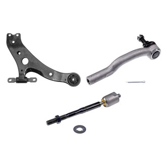 Dorman® - OE Solutions™ Front Passenger Side Lower Control Arm with Ball Joint and Tie Rod End Kit