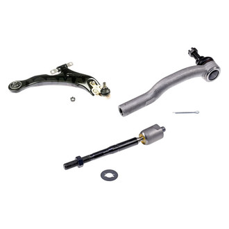 Dorman® - OE Solutions™ Front Passenger Side Lower Control Arm with Ball Joint and Tie Rod End Kit