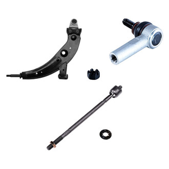 Dorman® - OE Solutions™ Front Passenger Side Lower Control Arm with Ball Joint and Tie Rod End Kit