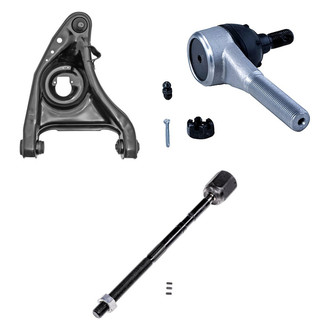 Dorman® - OE Solutions™ Front Passenger Side Lower Control Arm with Ball Joint and Tie Rod End Kit