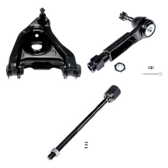 Dorman® - OE Solutions™ Front Passenger Side Lower Control Arm with Ball Joint and Tie Rod End Kit