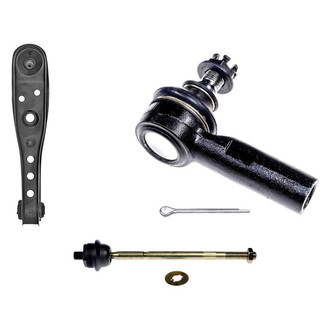 Dorman® - OE Solutions™ Front Passenger Side Lower Control Arm with Ball Joint and Tie Rod End Kit