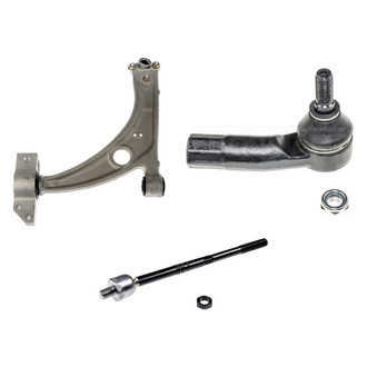 Dorman® - OE Solutions™ Front Passenger Side Lower Control Arm with Ball Joint and Tie Rod End Kit